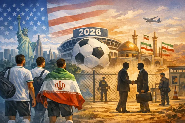 How come that Iran is attending the WC in the US?