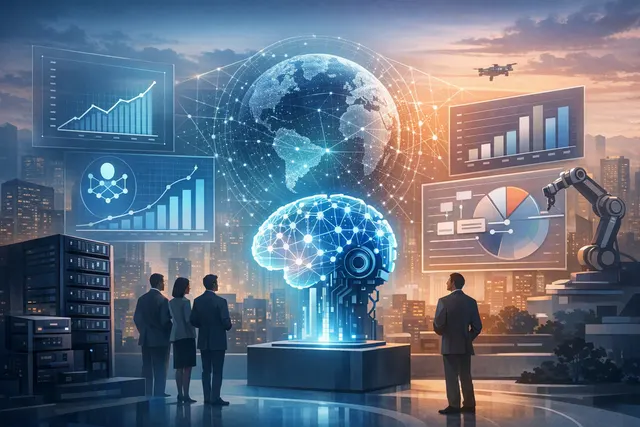 Visual representation of Alibaba Qwen AI model surpassing 3 billion downloads and overtaking Meta and Google in open-weight AI downloads in August 2026.