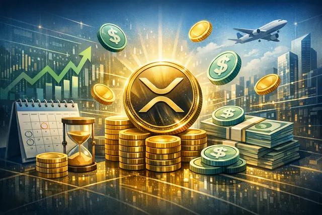 Binance $800K XRP rewards campaign for RLUSD holders promotional graphic featuring XRP and RLUSD logos, campaign dates, and prize pool details.