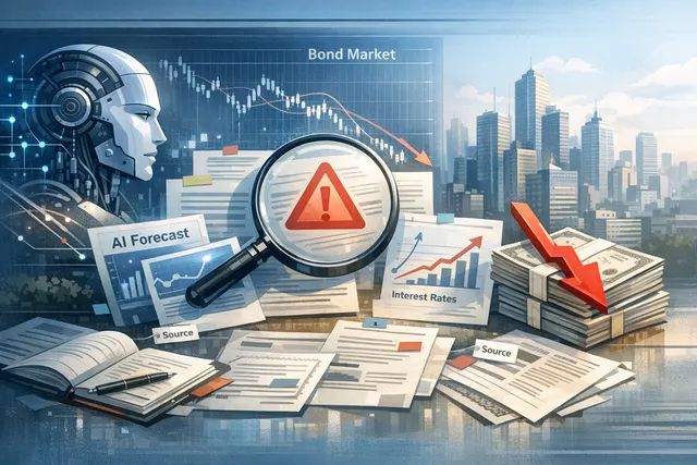 Search & fact check with cited sources for What are the key warnings from Goldman Sachs about the AI driven bond market in 2026, including t