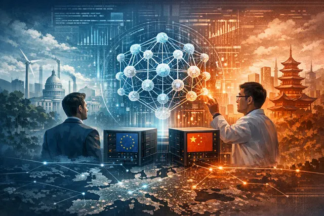 What factors are driving European businesses to consider adopting open weight Chinese AI models, and how do analysts argue that running thes