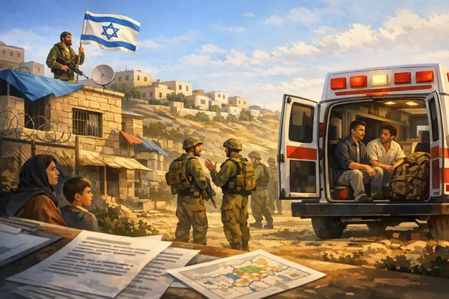 What did the IDF condemn regarding settler takeovers of Palestinian homes in the West Bank, how did Israeli civilians reportedly use an ambu