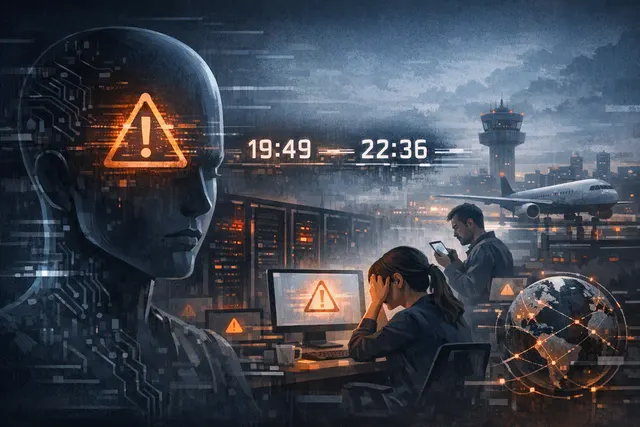 Claude AI outage screen displaying a 529 Overloaded error, with Anthropic's status page in the background showing a major outage across multiple services.