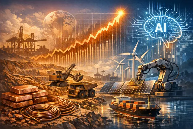 What drove copper prices to surge within 1% of an all time high by August 2026, and what are the key demand drivers, supply constraints, pri