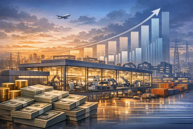 Conceptual image representing Foxconn's $476 million investment across five subsidiaries, including EV manufacturing in Vietnam and assembly holdings.