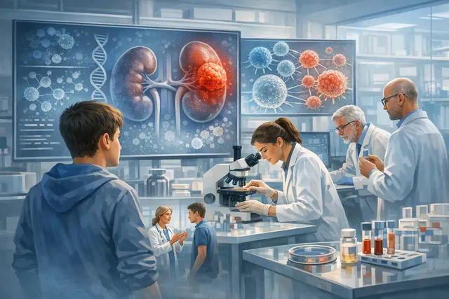 How did researchers achieve complete remission of metastatic, treatment resistant kidney cancer in a 17 year old patient using personalized