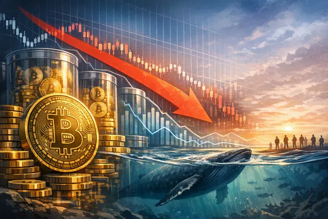 Bitcoin price chart with exchange reserves overlay showing break above 200-day moving average and rising supply