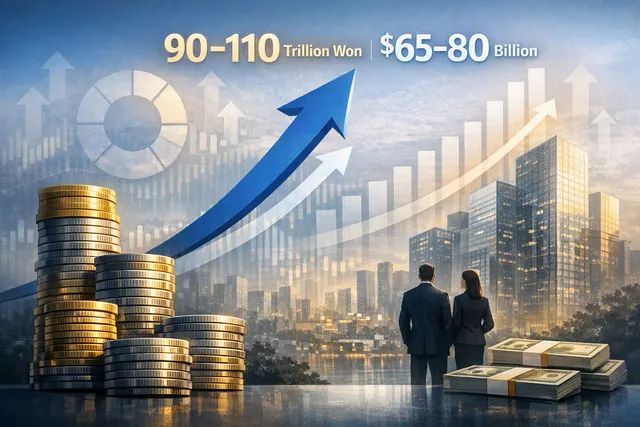AI-generated illustration representing Samsung Electronics' record shareholder-return plan and semiconductor investment