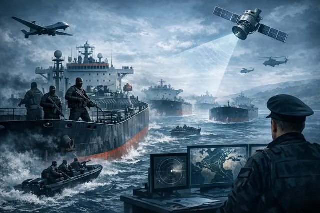According to a new Small Wars Journal analysis and recent military reports, how has Russia's shadow fleet of commercial tankers evolved beyo
