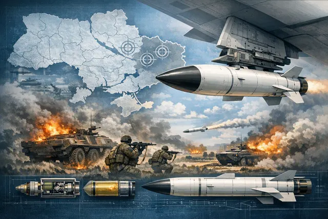 AI-generated illustration of a Russian Su-57 stealth fighter launching an S-71M Monochrome cruise missile, with an inset showing the Nvidia Jetson Orin module recovered from wrecka