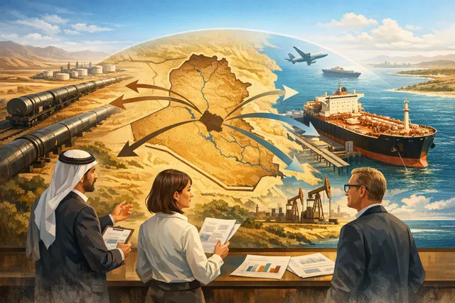 What temporary three month crude export mechanism did Iraq’s cabinet approve, beginning September 1, to reduce the country’s dependence on d