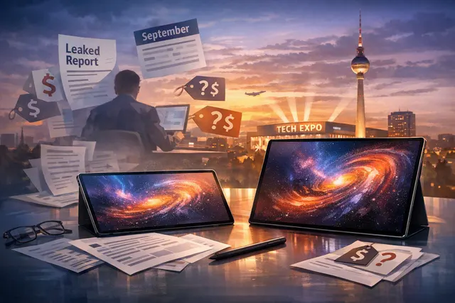 Concept image of Samsung Galaxy Tab S12+ and Galaxy Tab S12 Ultra tablets