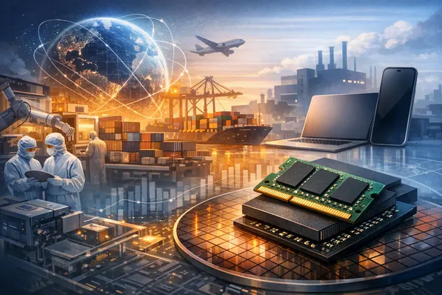 What are the key details of the global memory chip shortage as of August 2026, including the full allocation of DRAM and NAND production cap