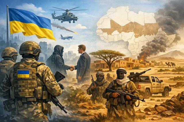 Illustration of Sergey Lavrov, Ukraine, France and Russia’s Africa Corps amid the Sahel’s geopolitical realignment