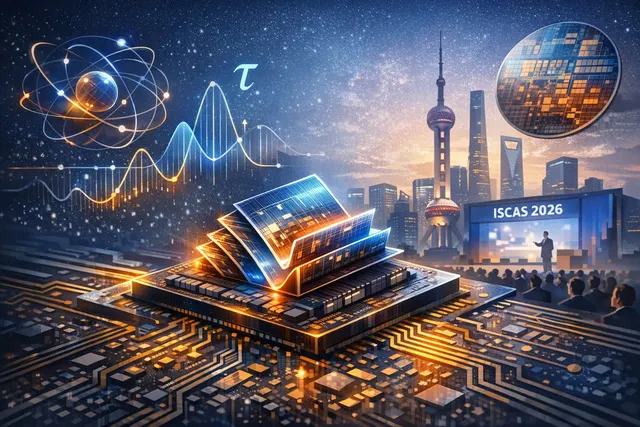 Abstract illustration of Huawei's 3D LogicFolding chip architecture with vertical circuit layers and signal paths representing the Tau Scaling Law concept