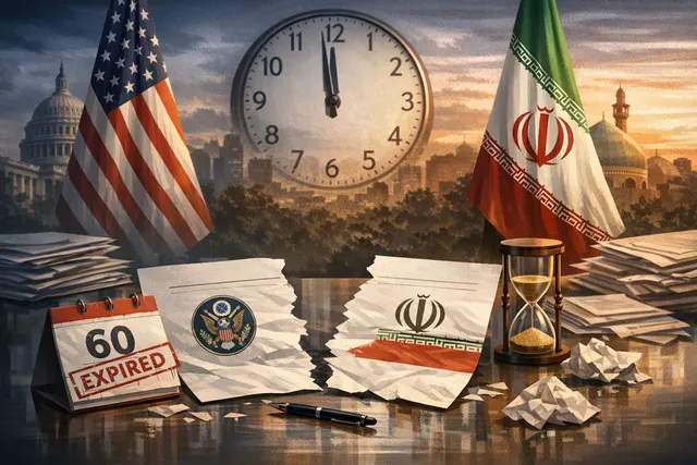 What happened when the 60 day U.S. Iran Memorandum of Understanding signed by President Donald Trump and Iranian President Masoud Pezeshkian