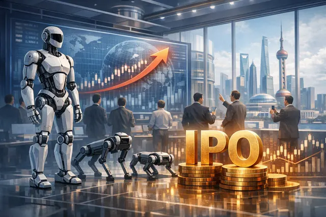 Humanoid robot representing Unitree Robotics and China’s physical AI investment boom