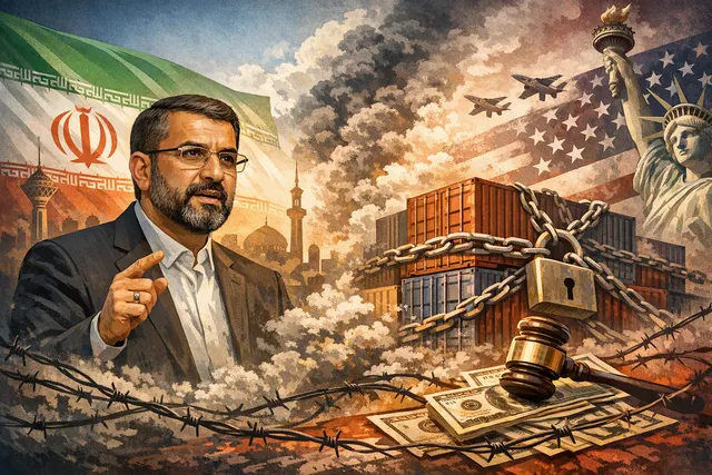 What did Iranian Foreign Ministry spokesperson Esmaeil Baqaei say in response to US Treasury Secretary Scott Bessent's remarks about "suffoc