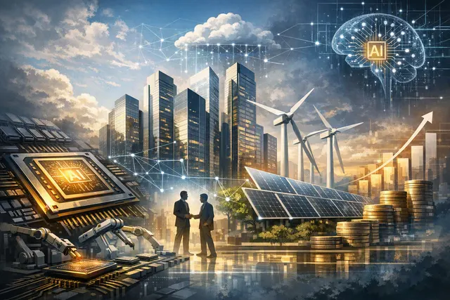 What are the key details of Nvidia's initiative, announced on August 10, to partner with Apollo, BlackRock, Blackstone, Brookfield, Goldman