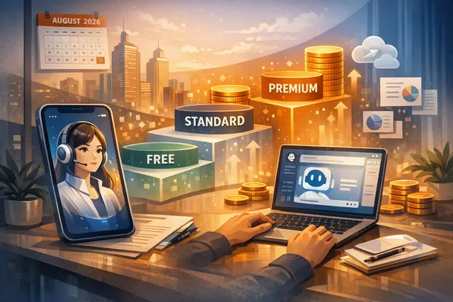 Alibaba Qwen AI office assistant subscription pricing tiers visualized on a smartphone screen