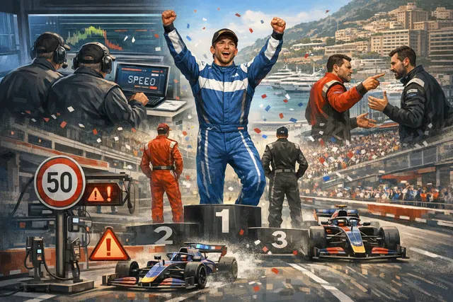 What is the multi-team dispute over Pierre Gasly's reinstated Monaco Grand Prix podium, including the FIA's measurement error that led to th