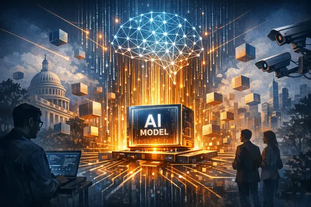 Meta Muse Glimmer 30B parameter open-weight AI model running locally on a consumer laptop, challenging China's open-source AI dominance
