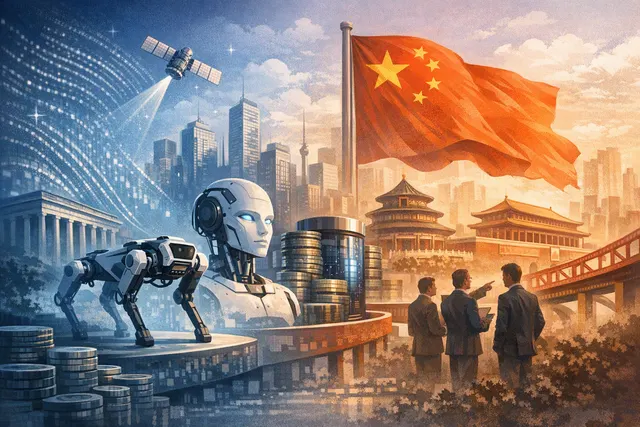 What structural shift in China's tech venture financing is revealed by the investment histories of companies like DeepSeek, Zhipu AI, Unitre