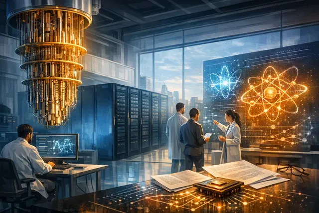 What recent advancements did IBM and its partners achieve in demonstrating quantum advantage over classical supercomputers, how did they est