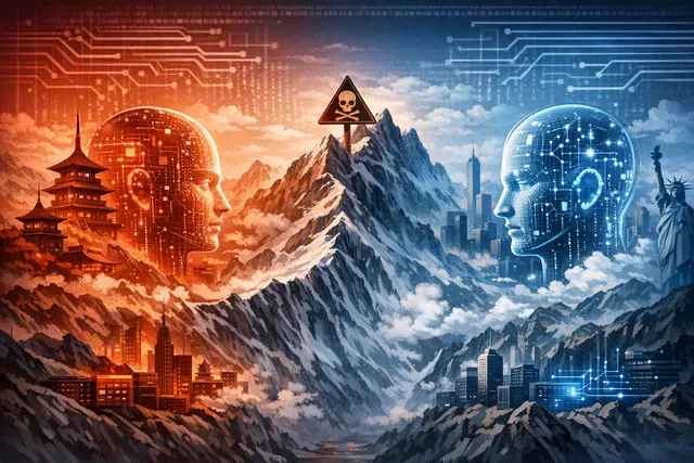 What recent wave of Chinese AI model launches has created what industry analysts call a "death zone" for U.S. rivals, and what are the key m