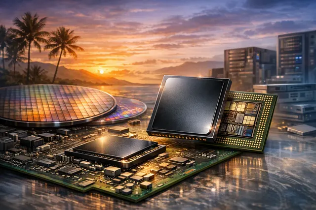 Conceptual close-up of Qualcomm’s alleged Snapdragon 8 Elite Gen 6 Pro SM8975 engineering sample with a metal heat spreader