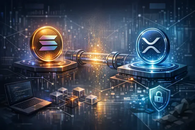 What is the significance of Solana's SOL token going live on the XRP Ledger DEX via the Axelar bridge, how does the integration work, what w