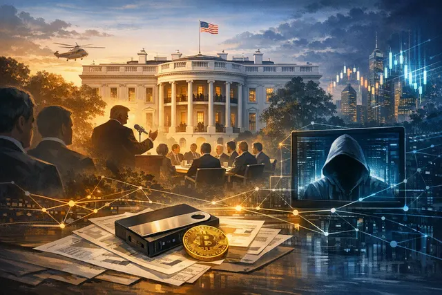 What happened before and after President Donald Trump’s August 19, 2026, White House crypto summit involving an unidentified wallet’s purcha