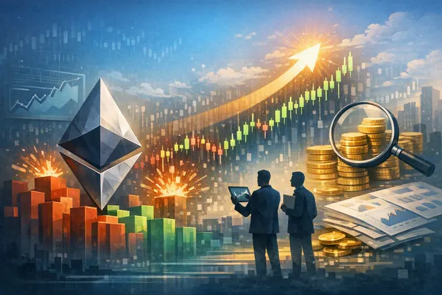 Ethereum price chart showing recovery above $1,900 with support and resistance levels highlighted