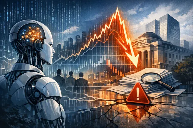 What warnings have the European Central Bank and Federal Reserve issued about the sustainability of the AI driven stock market rally, and ho