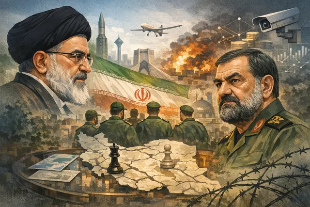 What is the significance of Iranian Supreme Leader Mojtaba Khamenei's appointment of veteran IRGC commander Mohsen Rezaei as his representat