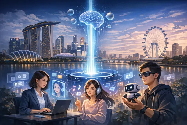 Tencent Cloud AI agent product showcase at SuperAI 2026 conference