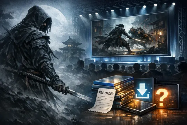 Phantom Blade Zero concept art showing protagonist Soul in combat, with the game's kungfupunk visual style
