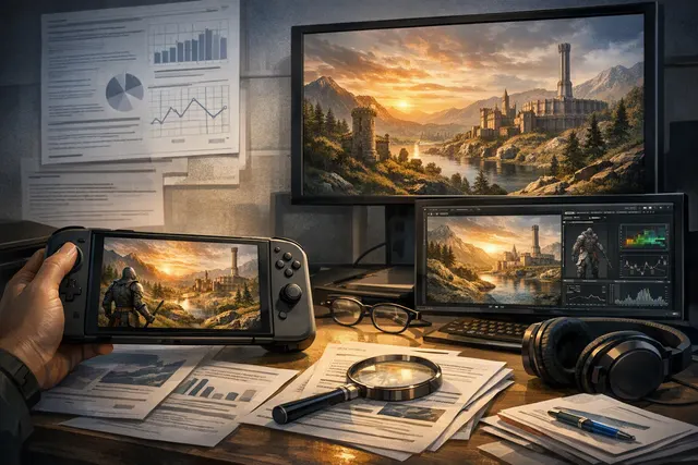 The Elder Scrolls IV: Oblivion Remastered on Nintendo Switch 2 with DLSS upscaling and 30 FPS mode