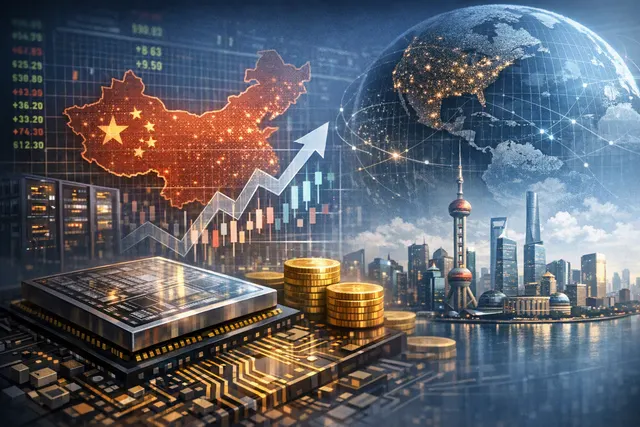 Editorial illustration of ChangXin Memory Technologies joining the MSCI China All Shares Index after its Shanghai STAR Market IPO
