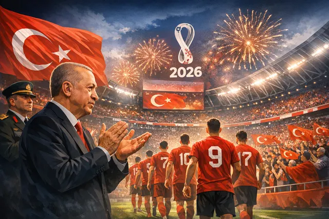 Türkiye's Kerem Akturkoglu looks dejected after Australia scores during the FIFA World Cup 2026 Group D opener at BC Place.
