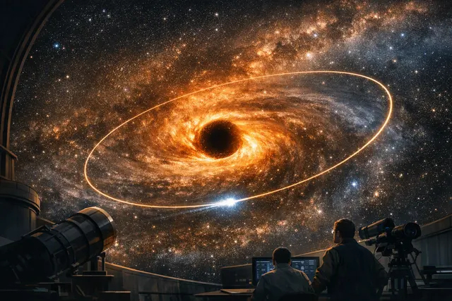 What did astronomers discover about the faint star S301’s record breaking orbit around the Milky Way’s central supermassive black hole Sagit