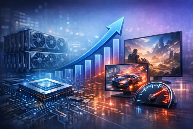Intel Arc graphics driver update splash screen with version 32.0.101.8974 details