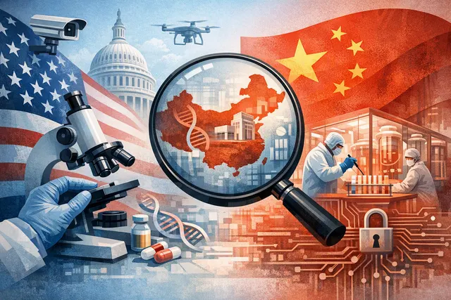 What factors are driving the United States to increase scrutiny of China's biotechnology sector, according to a recent GlobalData report hig