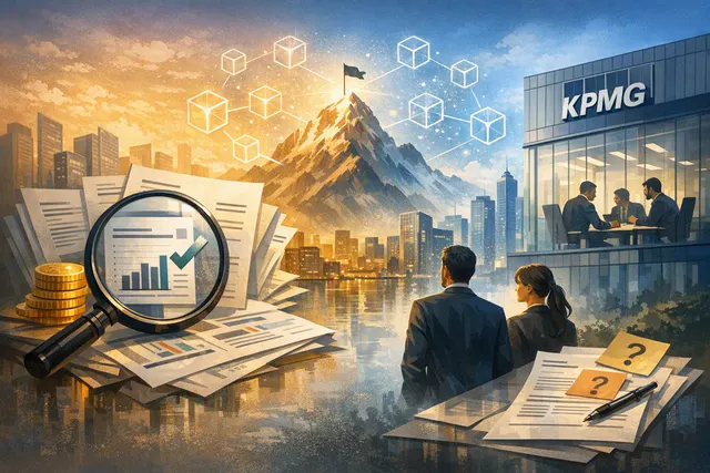 What key announcements did Tether make in August 2025 and 2026 regarding its first full independent audit by KPMG U.S. and its stance on bui