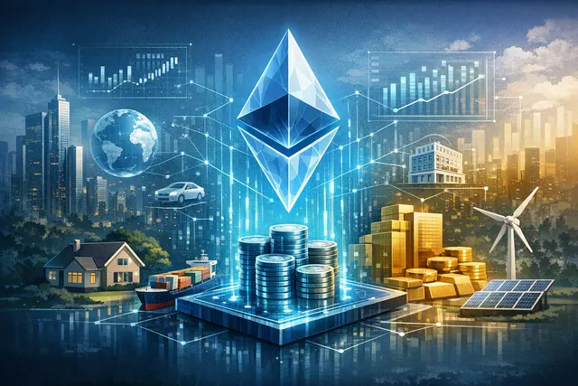 What is the current state of Ethereum's tokenized real-world assets (RWAs) market as of August 14, 2026, including the total distributed ass