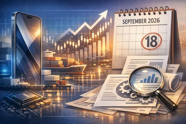 Editorial illustration of Apple’s rumored premium-first iPhone 18 launch with Pro models and a foldable iPhone