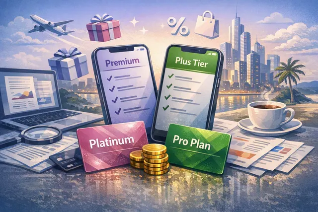 Side-by-side comparison of Klarna and Zilch membership offerings with credit card backgrounds