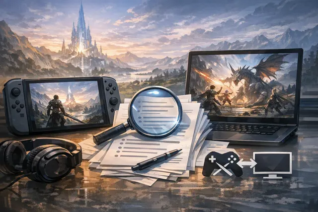 Final Fantasy XIV character on Nintendo Switch 2 gameplay