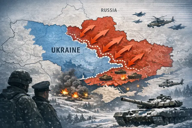 Analysis of Russia's stalled 2026 offensive and the shift toward a winter campaign targeting Ukraine's water and rail infrastructure