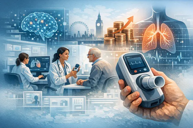 What is TidalSense, the UK healthtech startup that recently raised $19M, and how does its AI powered N Tidal Diagnose test aim to transform